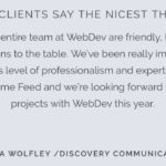 WebDevStudios Discovery Communications Testimonial