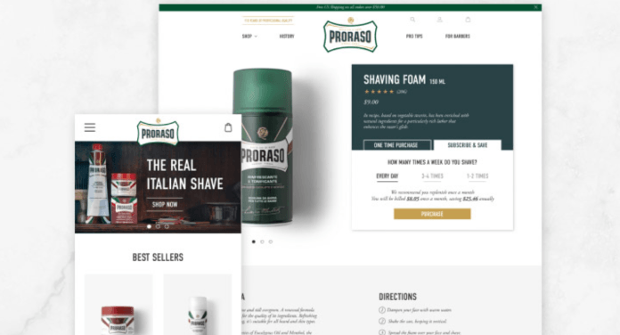 Parkfield Commerce Proraso Shopify