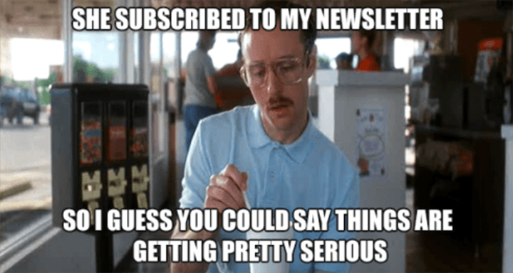 subscribe to newsletter