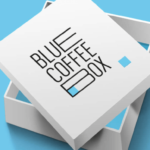 Blue Coffee Box Creative Example