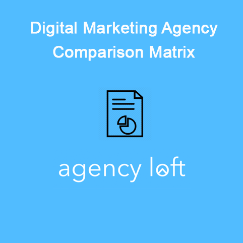 digital agency comparison matrix template