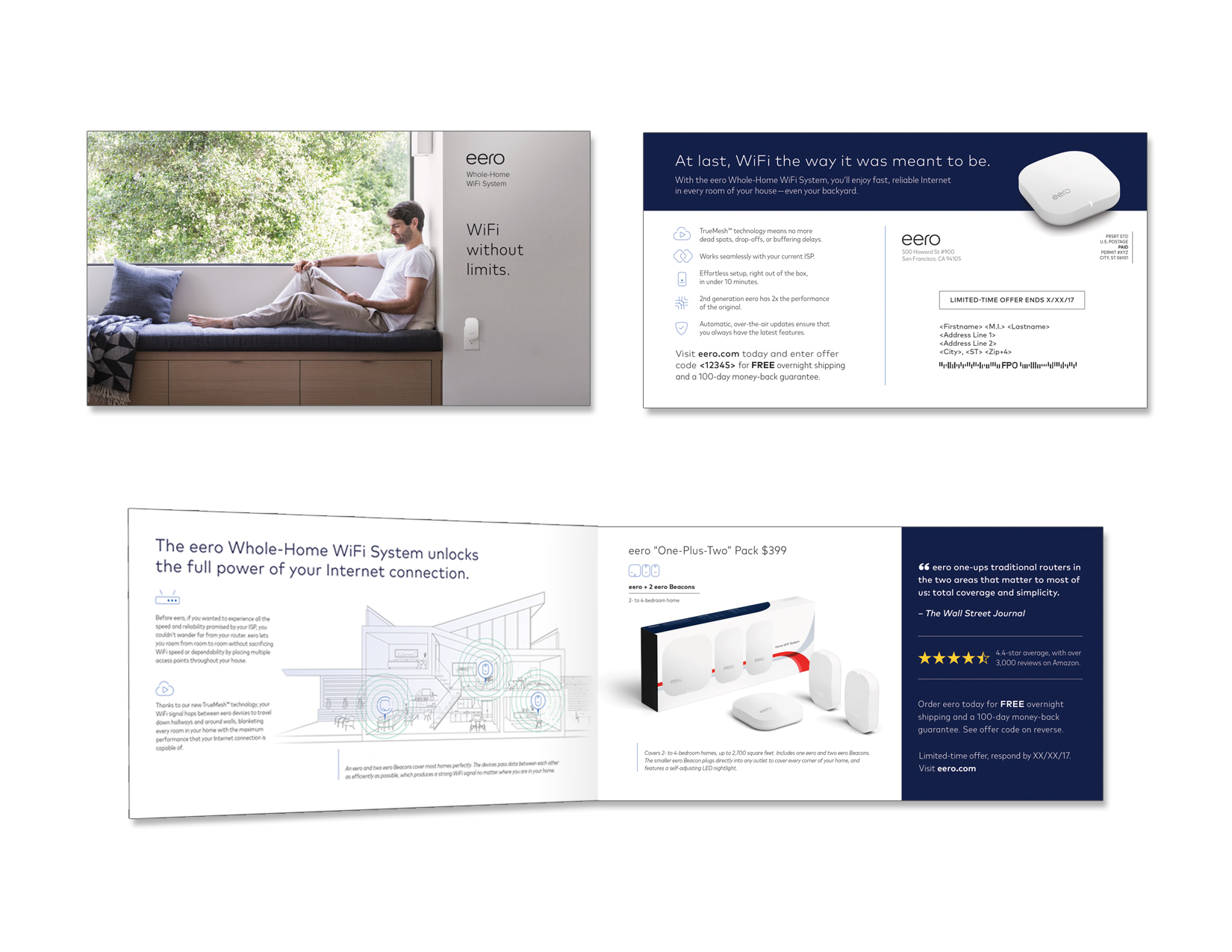 Gunderson Direct, eero Direct Marketing Example